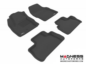 Land Rover LR2 Floor Mats (Set of 4) - Black by 3D MAXpider Land Rover LR2 Floor Mats (Set of 4) - Black by 3D MAXpider